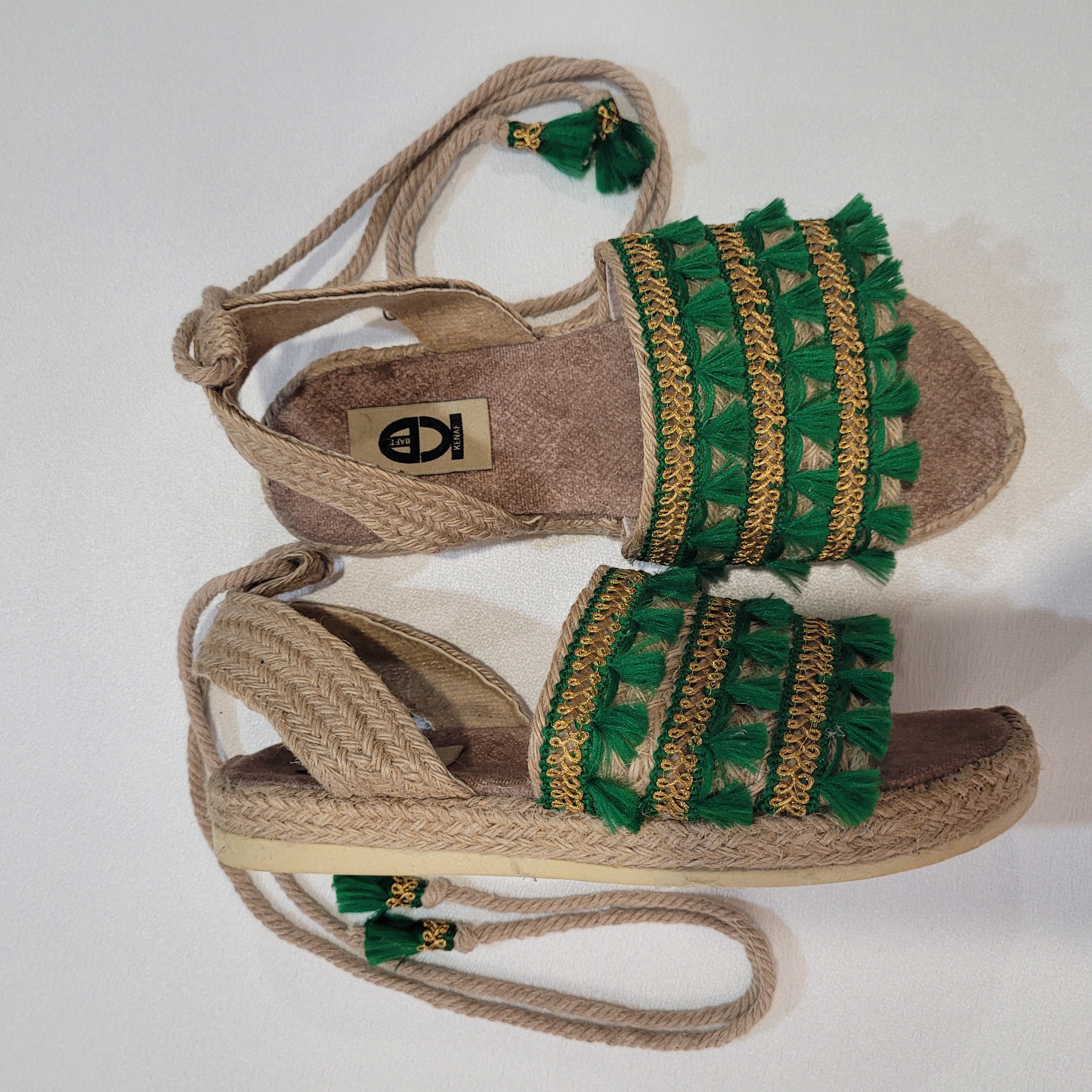 صندل کنفی بند بلند سایز ۳۹