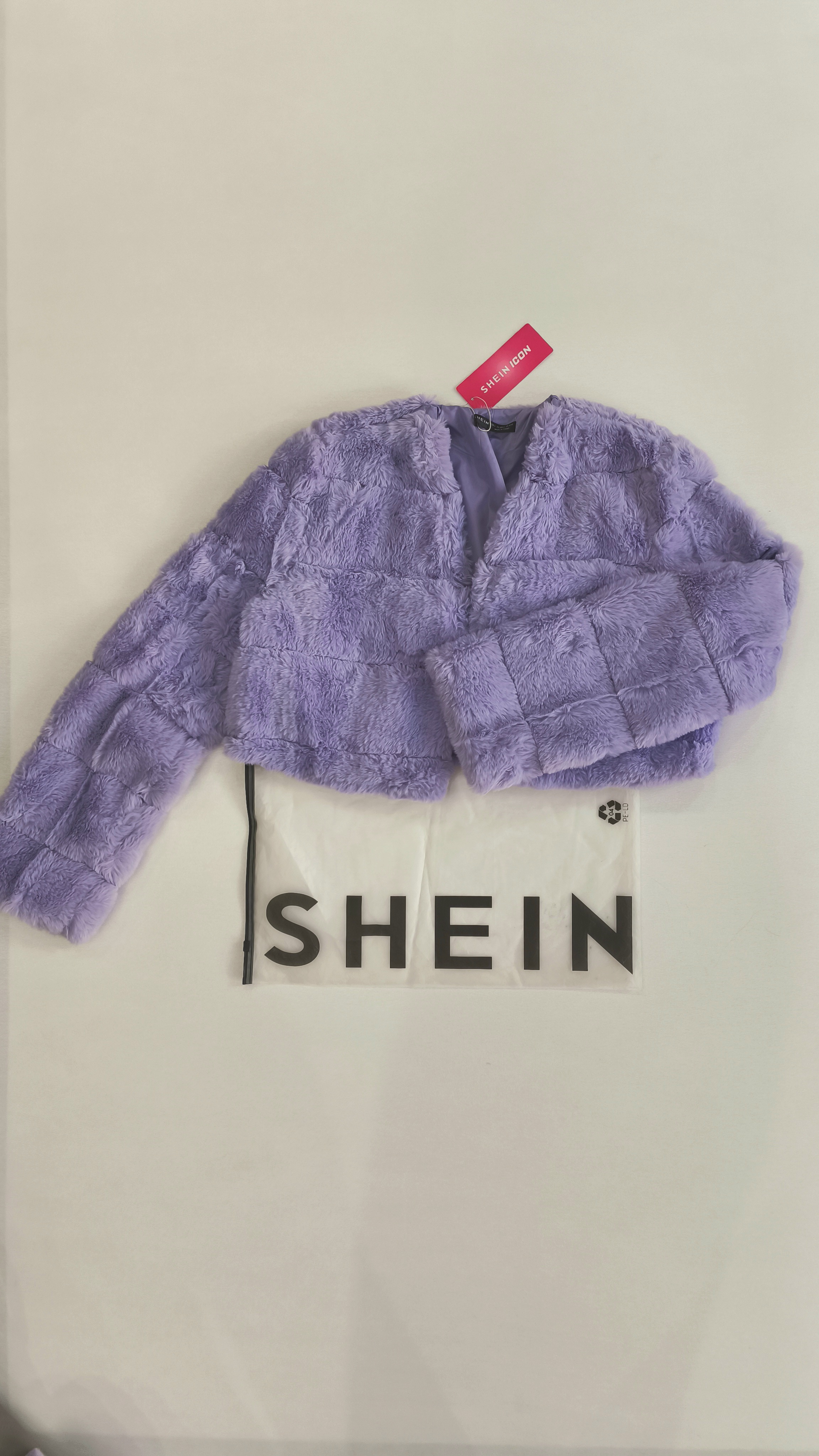 کت کوتاه خز یاسی